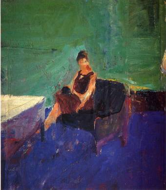 seated-woman-green-interior